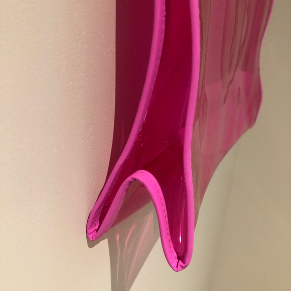 CLINIQUE Pink Transparent Tote Bag - Picture 6 of 8